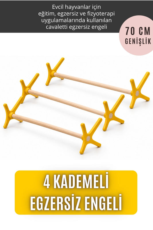 CAVALETTİ - Köpek ve Kediler İçin Egzersiz Engeli (3 ADET)