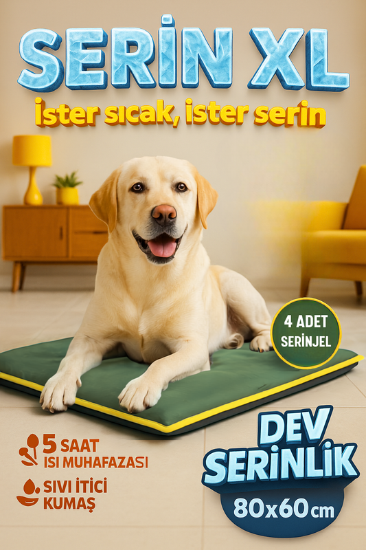 SERİN - İster sıcak serin, ister soğuk (Haki XL)