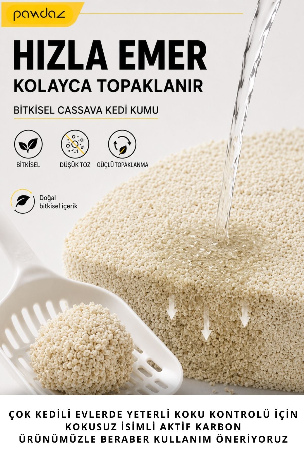 Cassava Kedi Kumu – Hızlı ve Güçlü Topaklanma