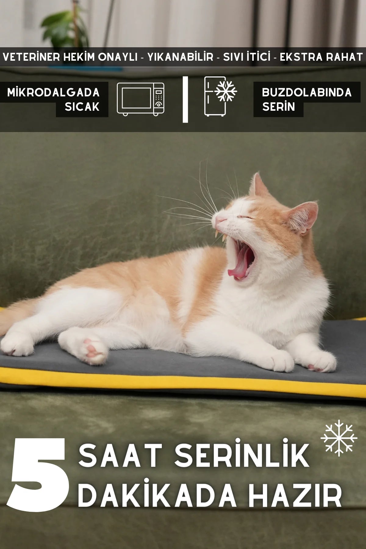 SERİN - İster sıcak serin, ister soğuk (Haki)