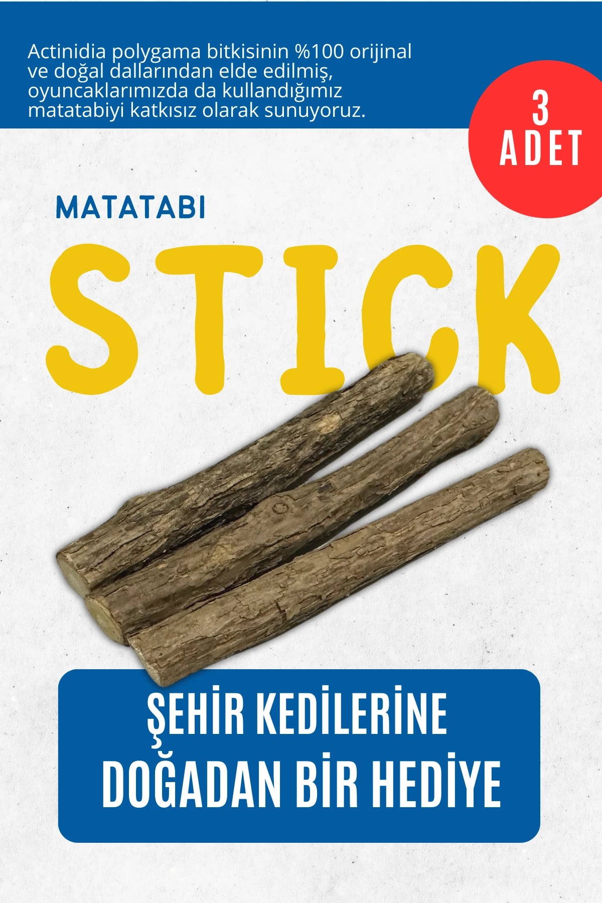 pawdaz - matatabi STICK (ÜÇ)