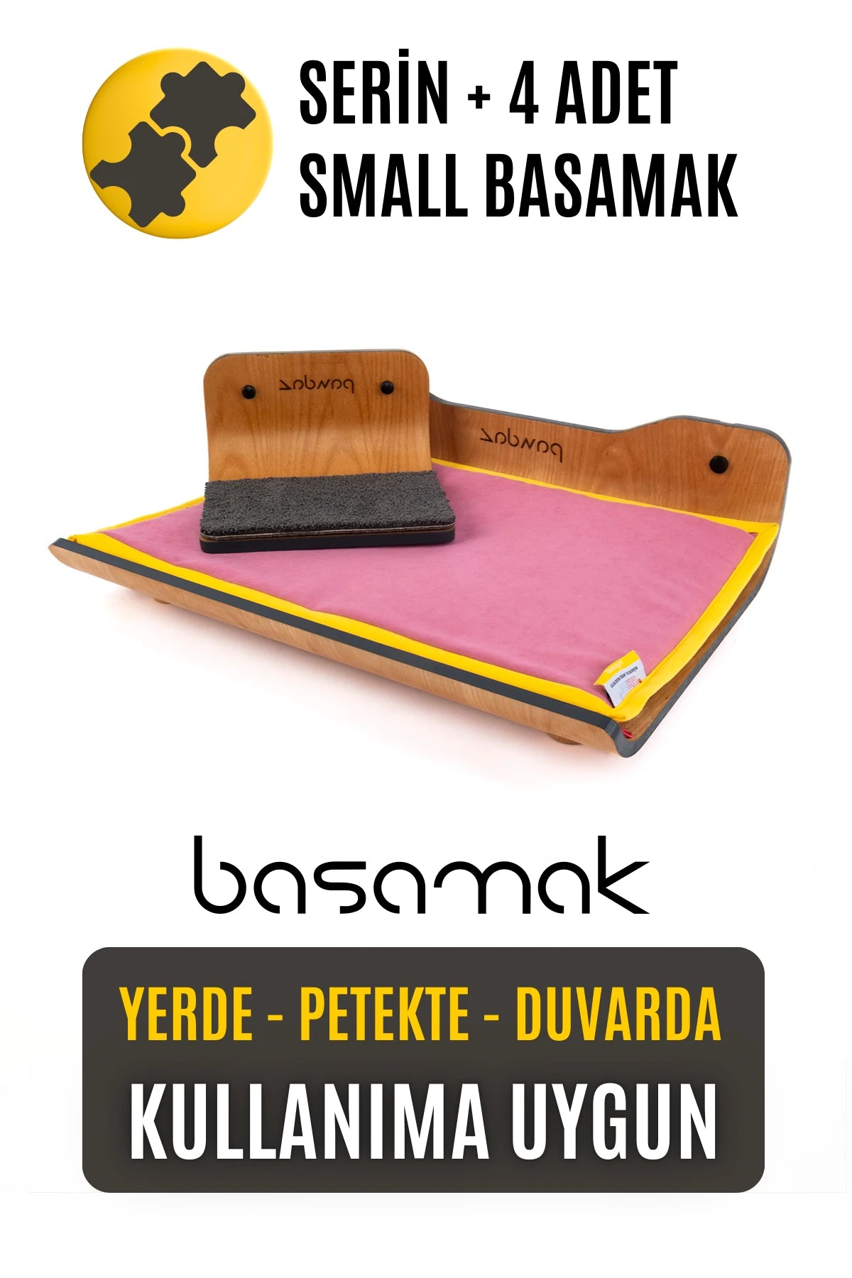 pawdaz Basamak - Kediler İçin Serin Mat Uyumlu Duvar, Kalorifer ve Yerde Kullanılabilen Yatak (set-basamak)