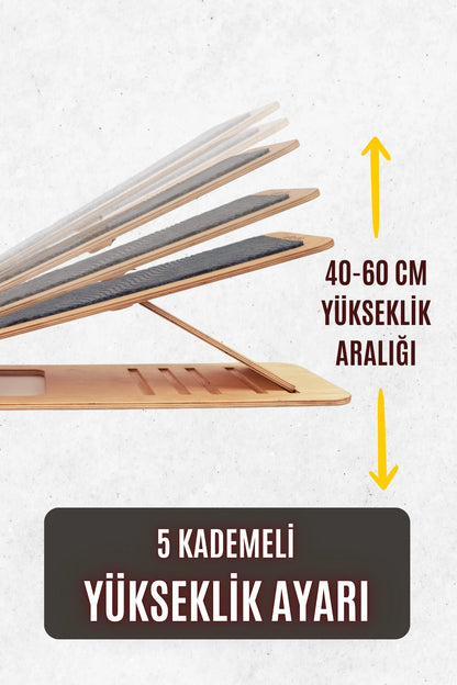Dayanak - Yaşlı, Engelli, Yavru, Ameliyat Sonrası, Kısa Boylu Kediler ve Köpekler İçin 5 Kademeli Rampa