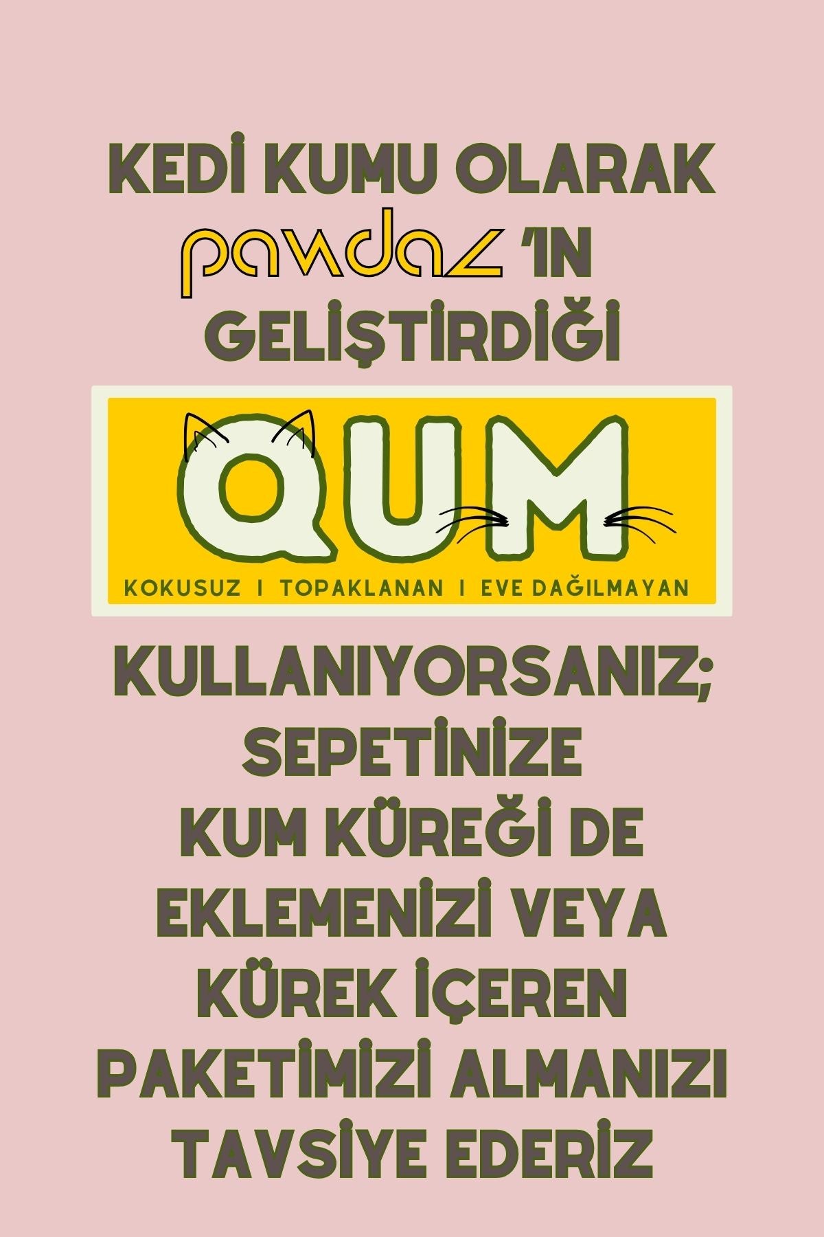 pawdaz Qum Küreği - Büyük delikli büyük kum küreği ( İri taneli kedi kumları için) (pembe)